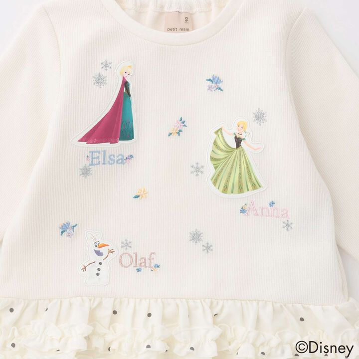 [Frozen] Peplum Long-Sleeve T-Shirt,Navy, medium image number 9