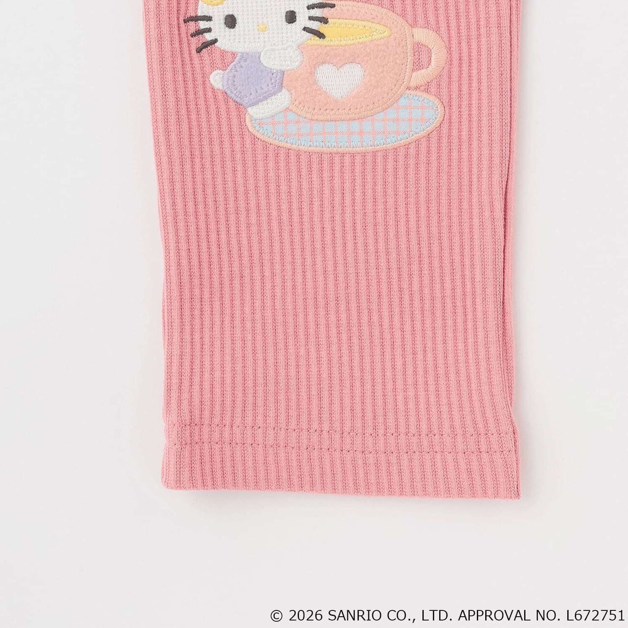[Hello Kitty] Leggings,Pearl white, large image number 8
