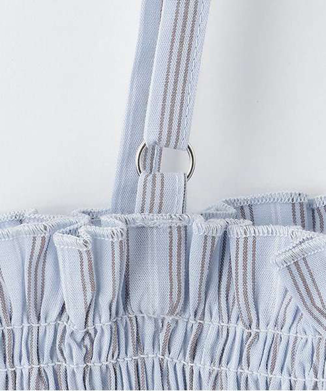 Cropped Shirt and Vest Set,Off white, large image number 10