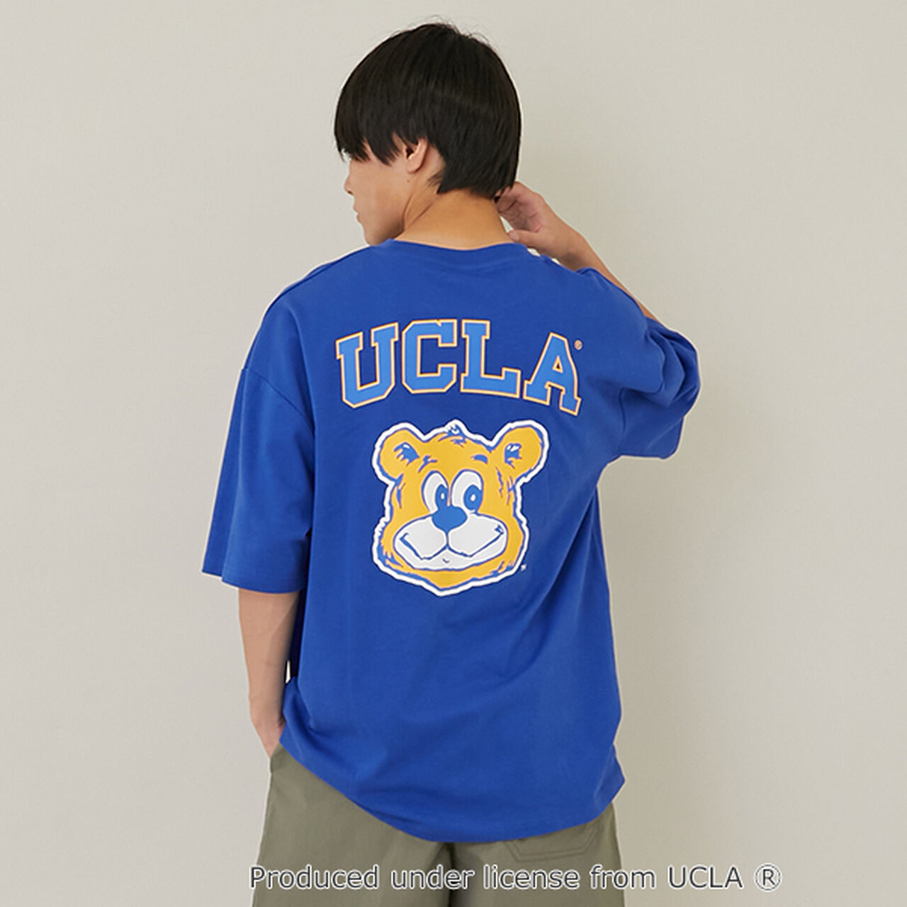 [Cool Touch] High Cool Cotton UCLA Short Sleeve T-Shirt,Blue, large image number 0