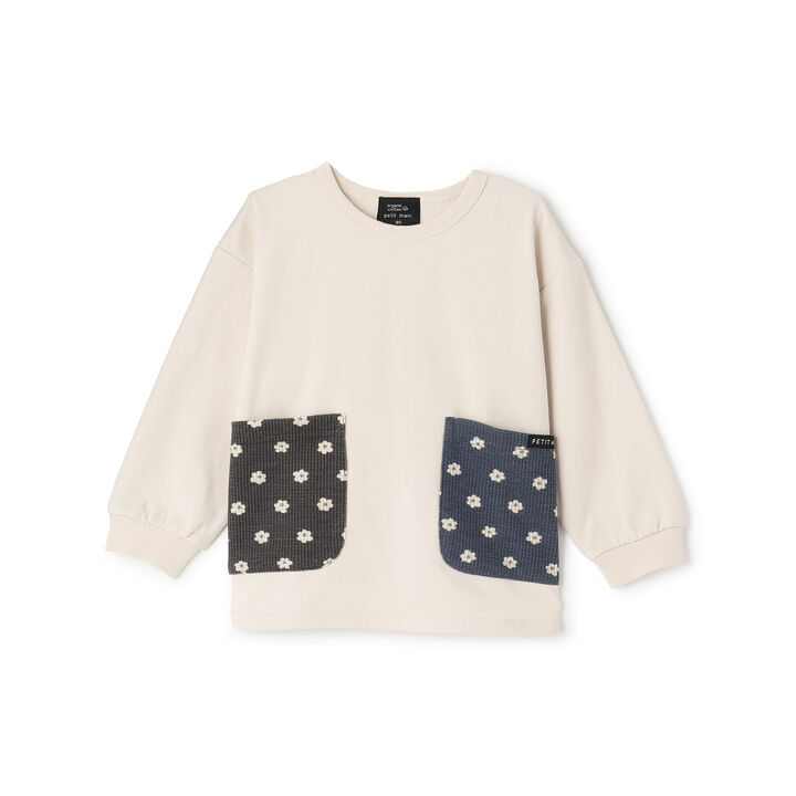 Organic Pocket Long-Sleeve T-Shirt,Navy, medium image number 2