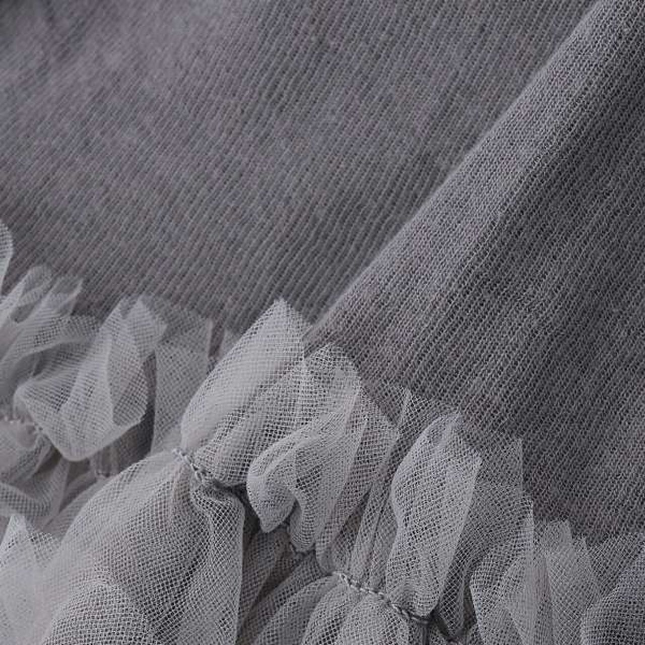 Frill Hem OP Set,Light pink, large image number 12