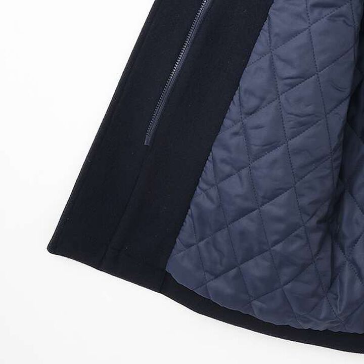 Long-Length Duffle Coat,Navy, medium image number 2