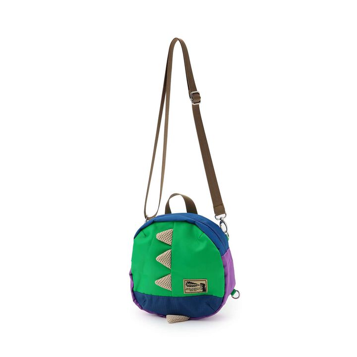 Dinosaur Mischief Backpack-Style Small Shoulder Bag,Green, medium image number 2