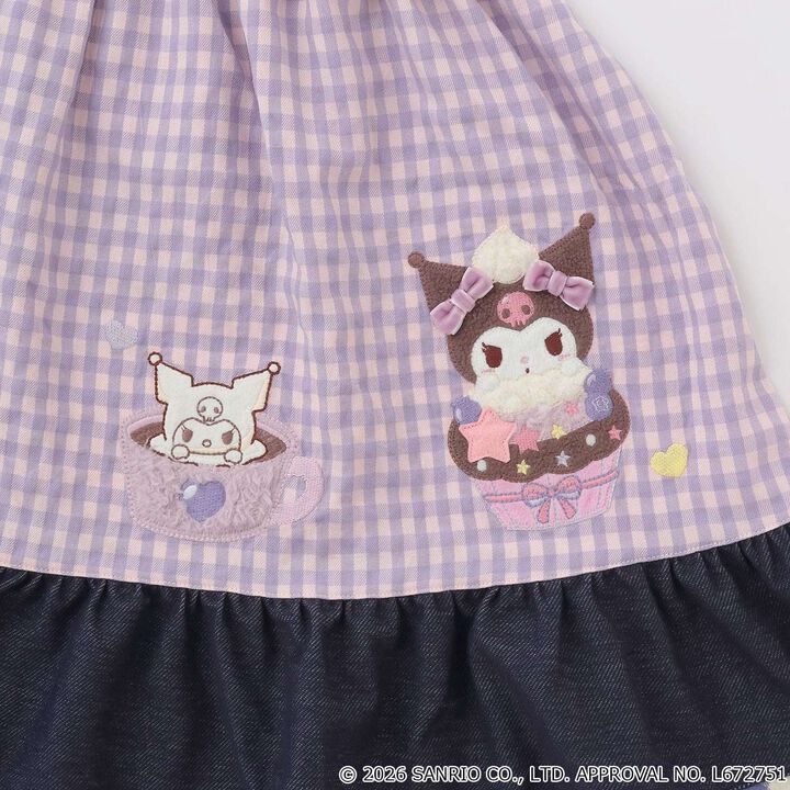 [Cinnamoroll / Kuromi] Jumper Skirt,Lavender, medium image number 13