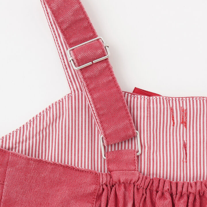 Lace-Up Ribbon Bustier & Long-Sleeve T-Shirt Set,Sax blue, medium image number 5