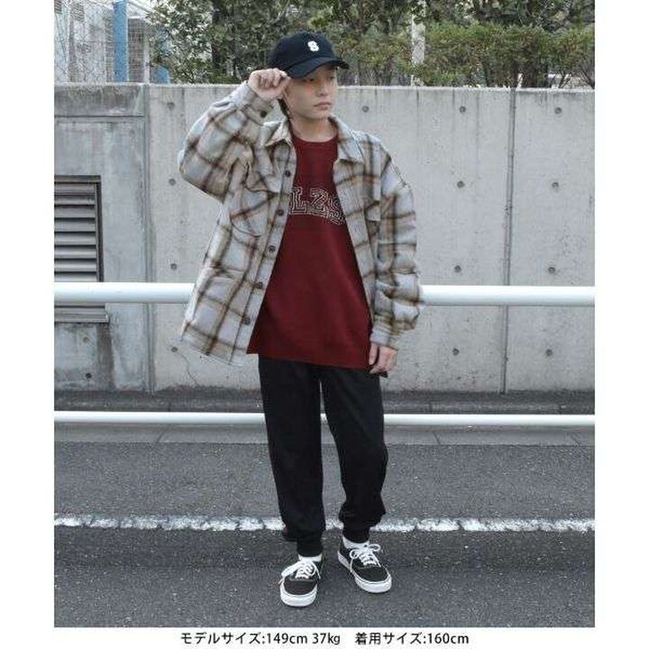 Jacquard Knit Logo Sweater [Machine Washable],Deep red, medium image number 11