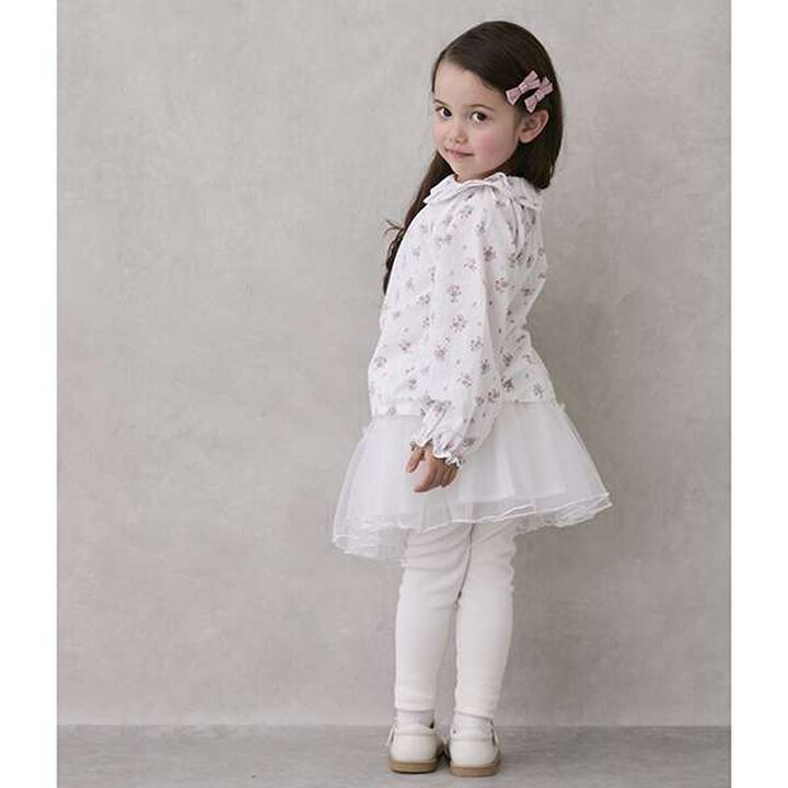 Ribbon Hair Clips 2P,Sax blue, medium image number 24