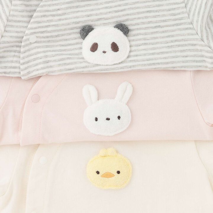 [Organic] Animal 2 Way All-in-One,Pink, medium image number 7