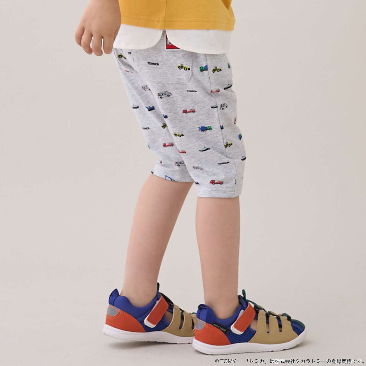 [TOMICA/Cool Touch] All-Over Pattern Leggings,Top gray, large image number 1