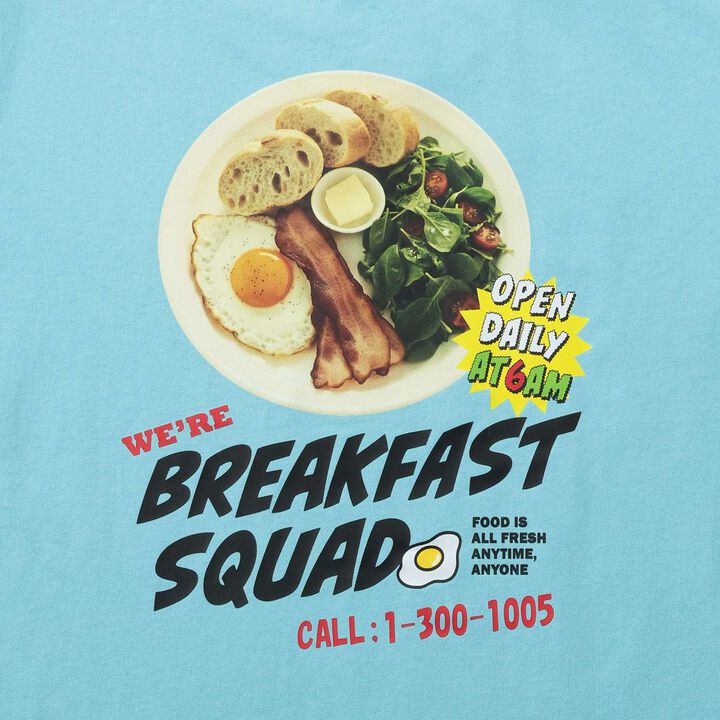 Assorted Food Wide Short-Sleeve T-Shirt,White, medium image number 6