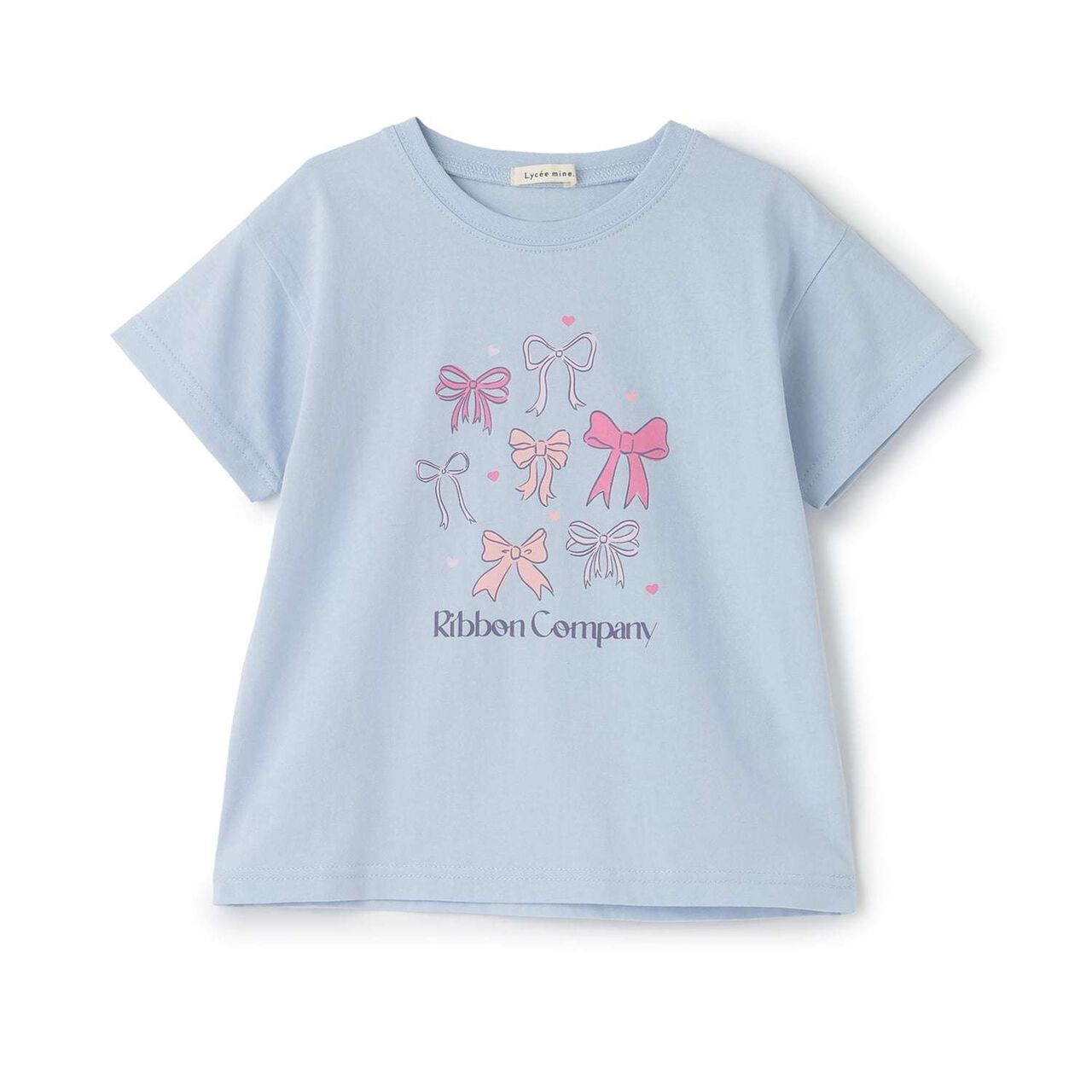 [100% Cotton] Sherbet T-Shirt [UV Cool Touch & Shape-Retaining] Assorted 7 Patterns T-Shirt [Kids Girls],Pearl white, large image number 5