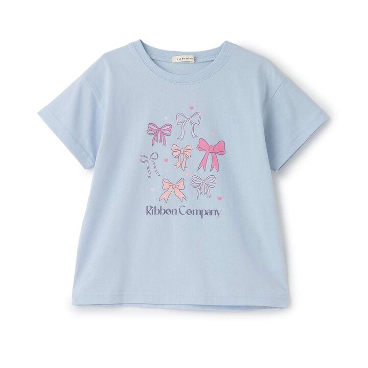 [100% Cotton] Sherbet T-Shirt [UV Cool Touch & Shape-Retaining] Assorted 7 Patterns T-Shirt [Kids Girls],Pearl white, medium image number 5