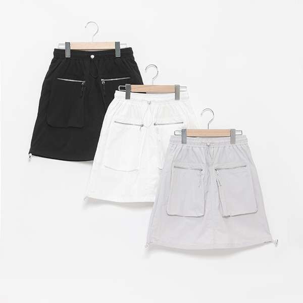 LTXC] Water-Repellent Balloon Skirt with Inner Pants