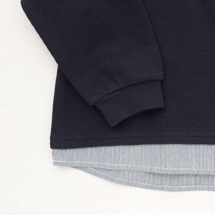 Chikawa Anime Long-Sleeve T-Shirt with Docking Design,Ivory, medium image number 8