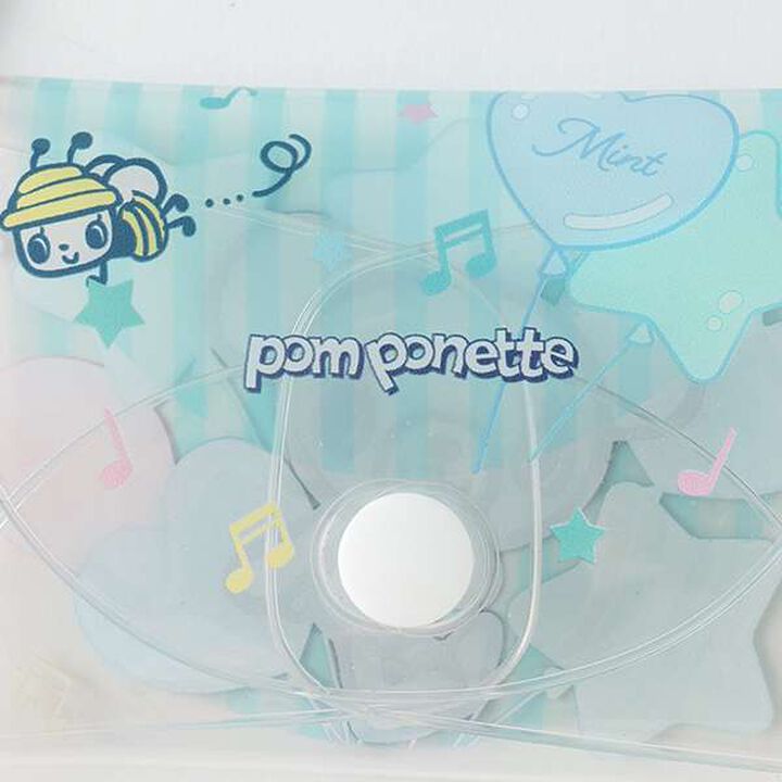 Mint-kun PVC Pouch,Sax blue, medium image number 3