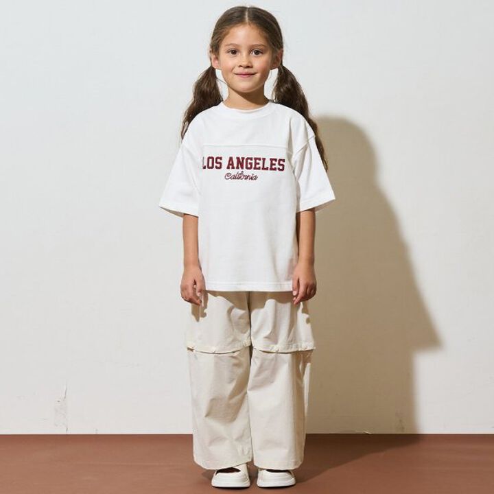 [Comfortable Jersey Fabric] Logo T-Shirt,Purple, medium image number 23