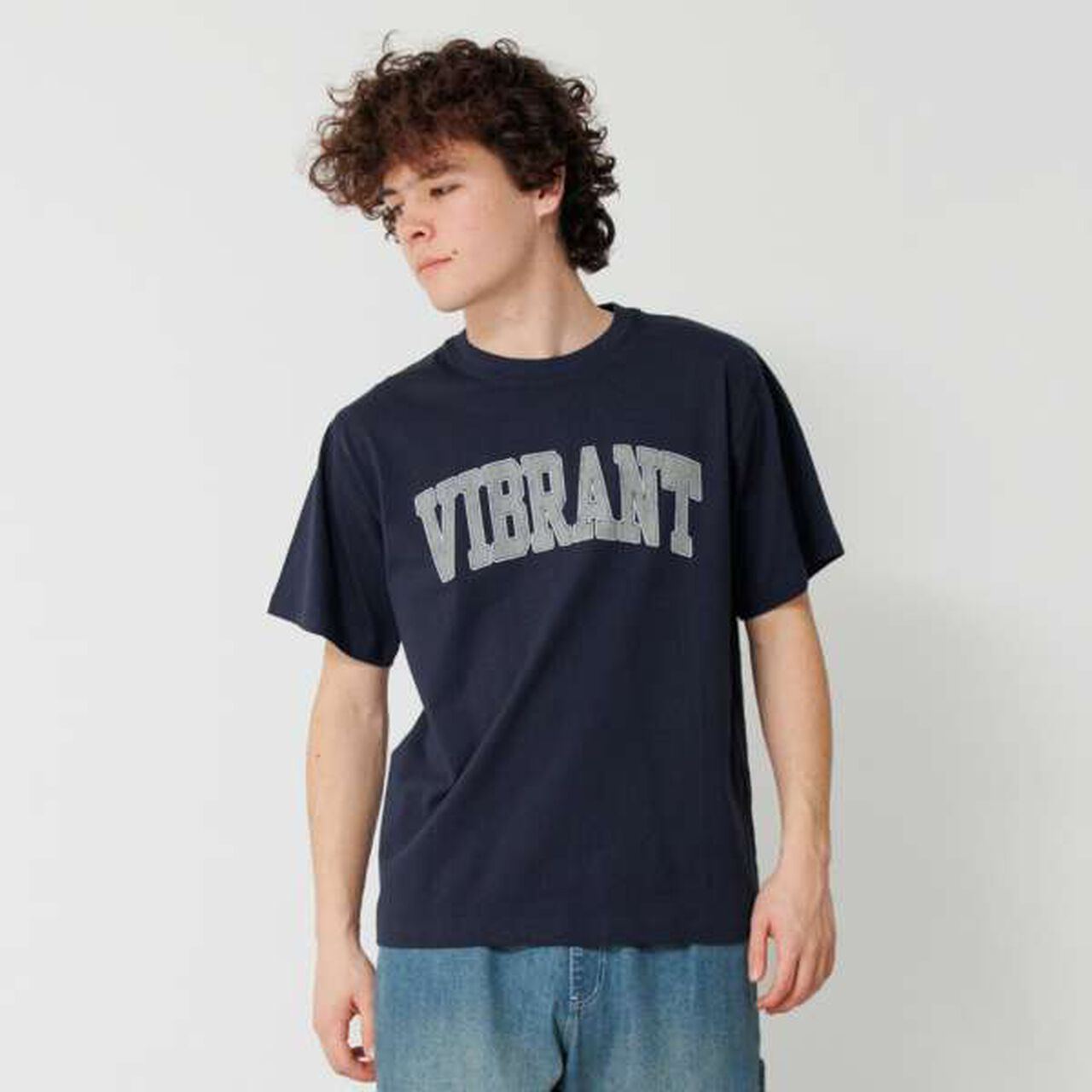 [Affordable] Front Arch Logo Short Sleeve T-Shirt,White, large image number 19