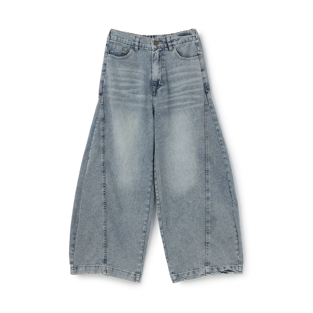 [LTXC / Cool Touch] Balloon Denim Pants,Gray, large image number 15