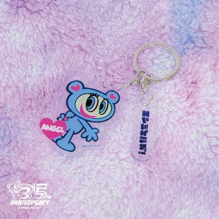 [ANGEL BLUE] Mr. Nakamura Acrylic Key Charm,Blue, medium image number 6