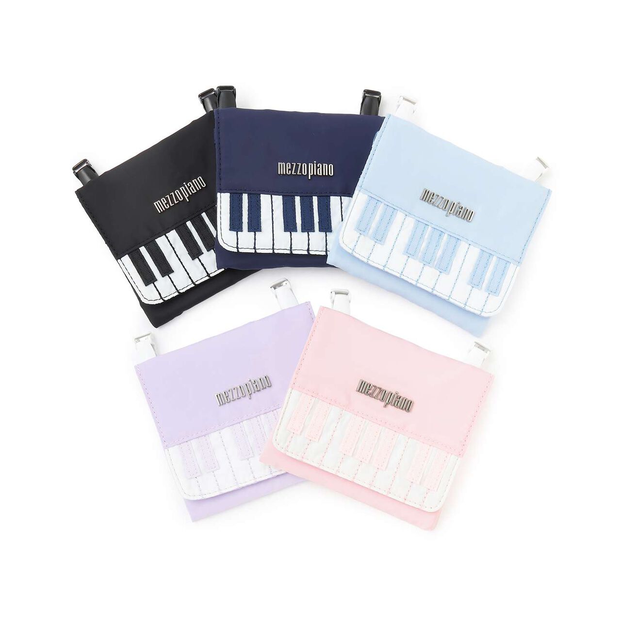 Piano Detachable Pocket,Lavender, large image number 6