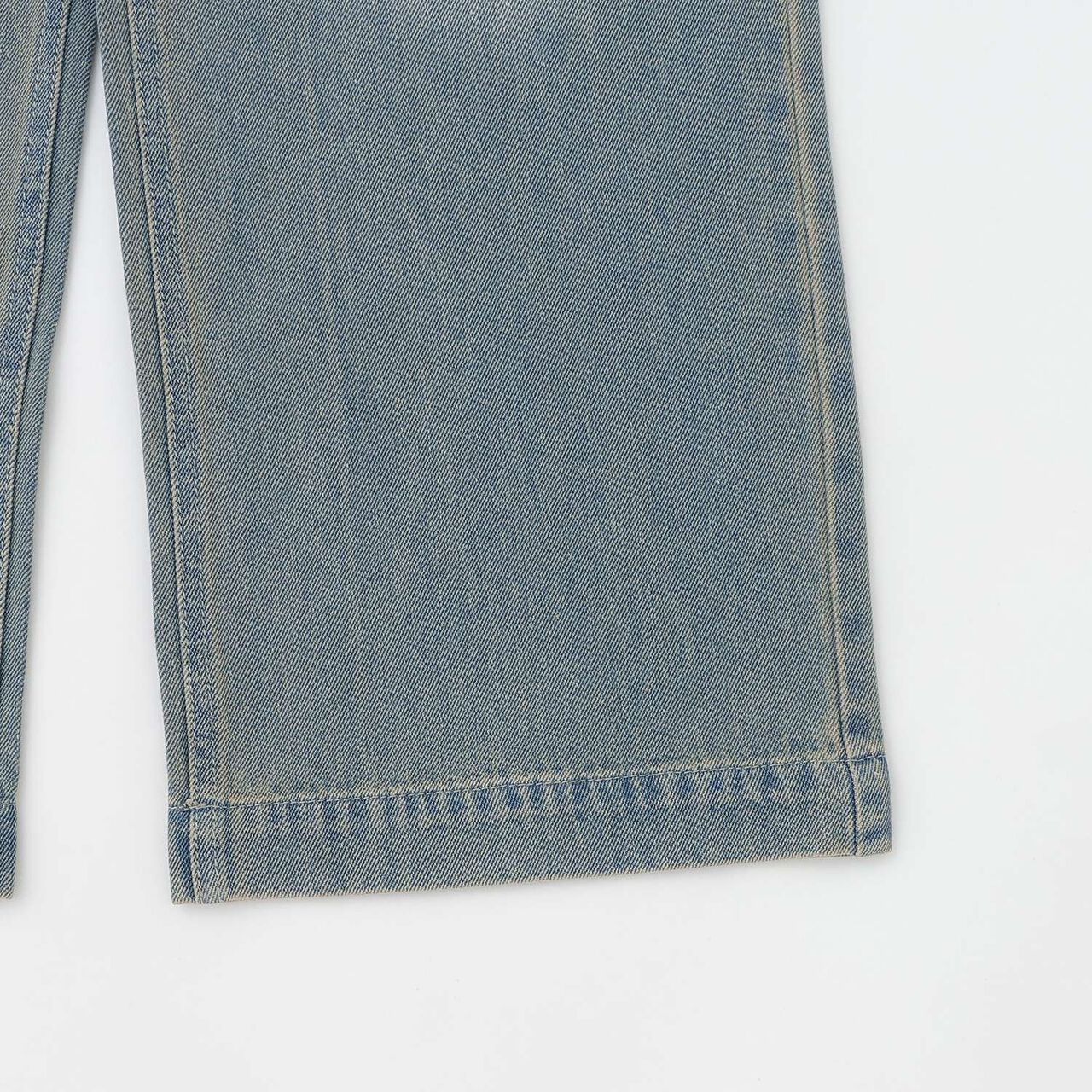 [LTXC] Distressed Denim Wide Pants,Sax blue, large image number 19