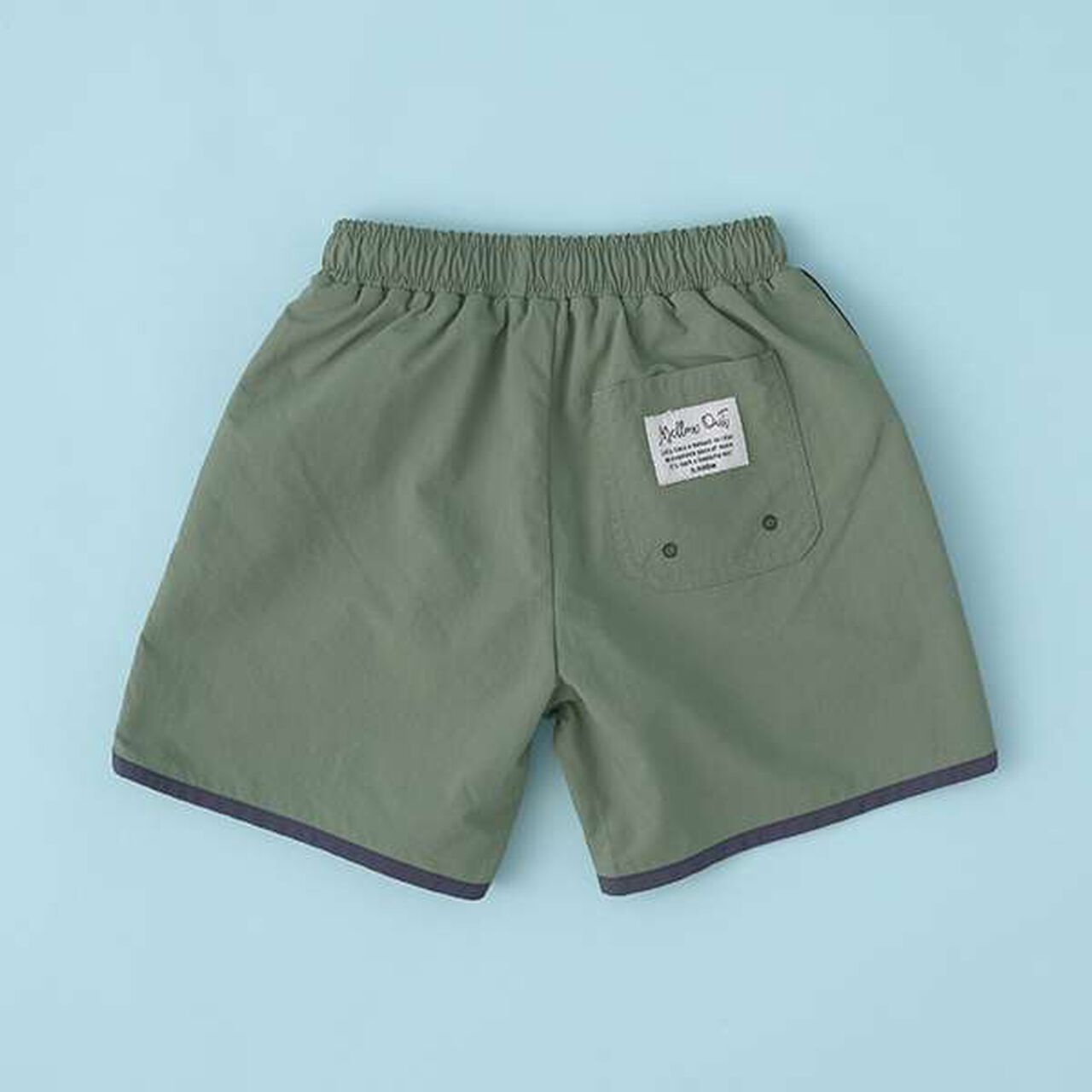 [SWIM] Piping Surf Shorts (Underpants Included),Beige, large image number 12