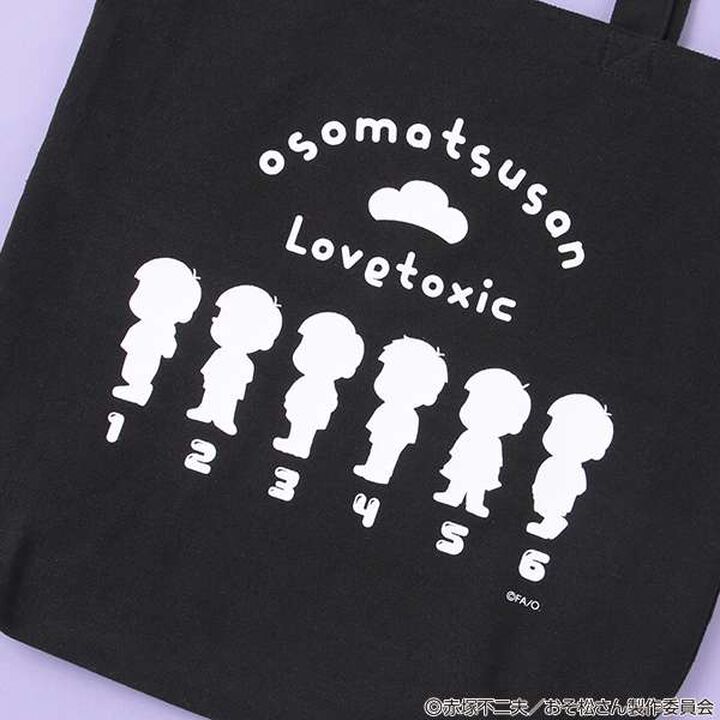 Osomatsu-San Tote Bag,Black, medium image number 2