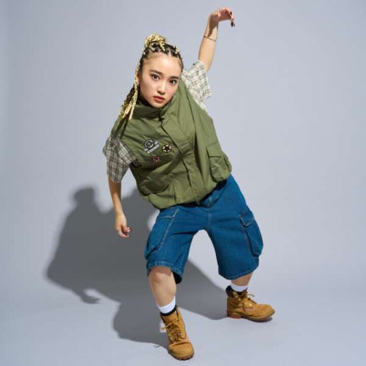 [LTXC] [D-League/CHANGE RAPTURES/AYUMI] Half Denim Pants,Blue, medium image number 1