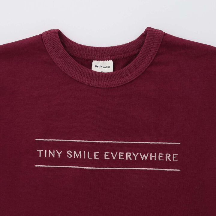 Logo Embroidered Long-Sleeve T-Shirt,Navy, medium image number 2