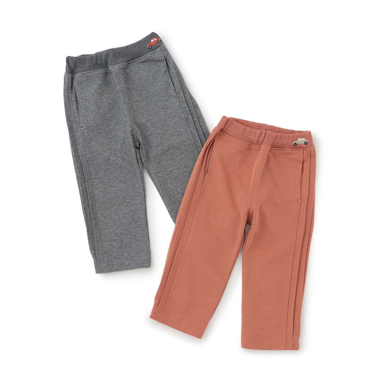 Double-Face Relaxed Pants,Gray, large image number 14