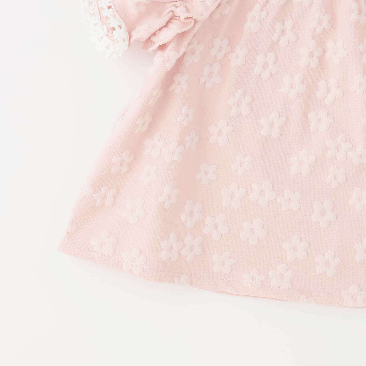 Sakura All-Over Pattern Tunic,Off white, large image number 4