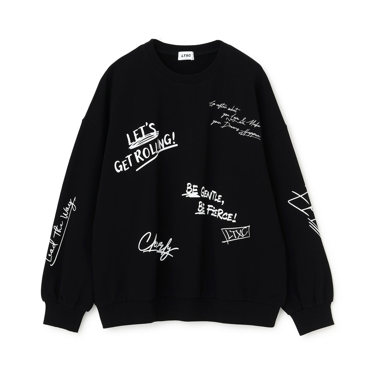 [LTXC/Cotton 100%] Graphic Pullover,Off white, large image number 10