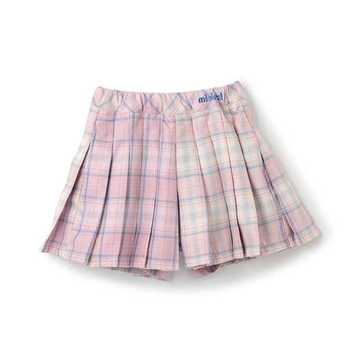 Check Pleats Culottes,Black, medium image number 4