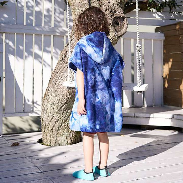 [SWIM] Hooded Cape Towel,Green, medium image number 4