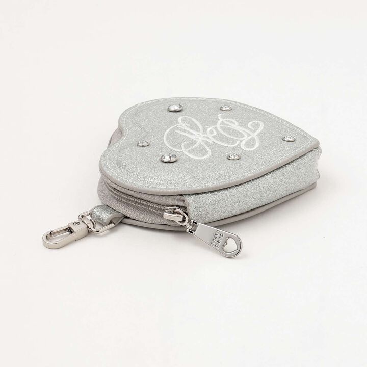 Lame Pleated Skirt with Belt,Sax blue, medium image number 13