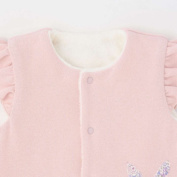 Liberty Appliqu&eacute; Bunny Vest,Pearl white, medium image number 2