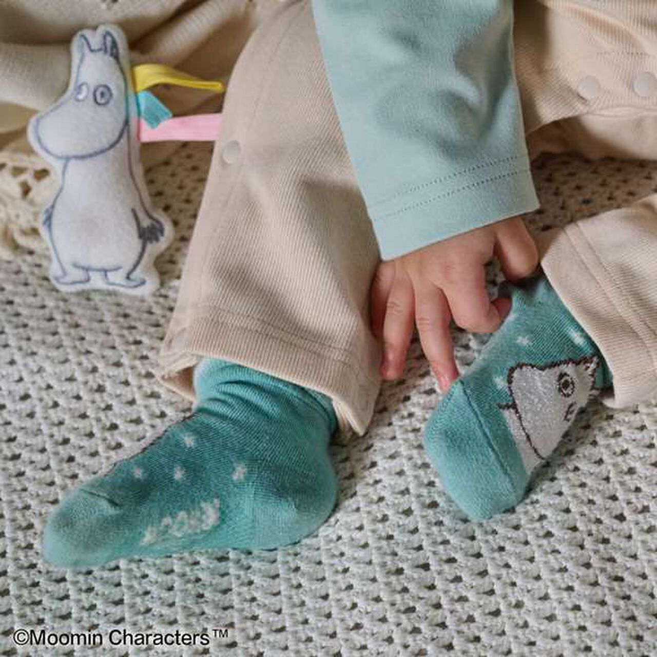 [MOOMIN] Moomin Nyoro Nyoro Rattle,Light green, large image number 11