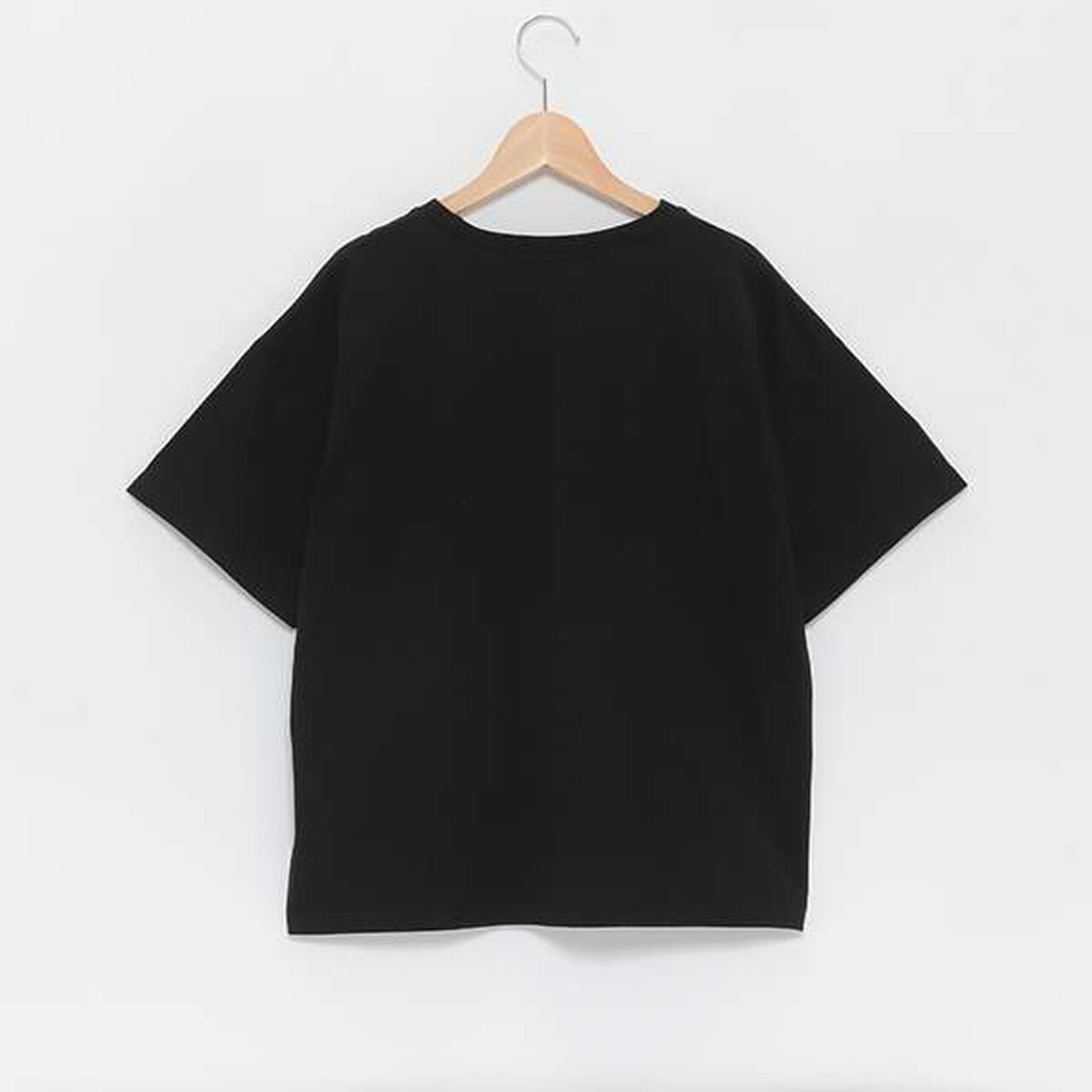 Ribbon Embroidered Half T-Shirt,Mocha tea, large image number 13