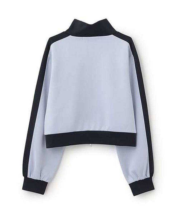 Bi-Color Logo Track Jacket,Black, medium image number 14