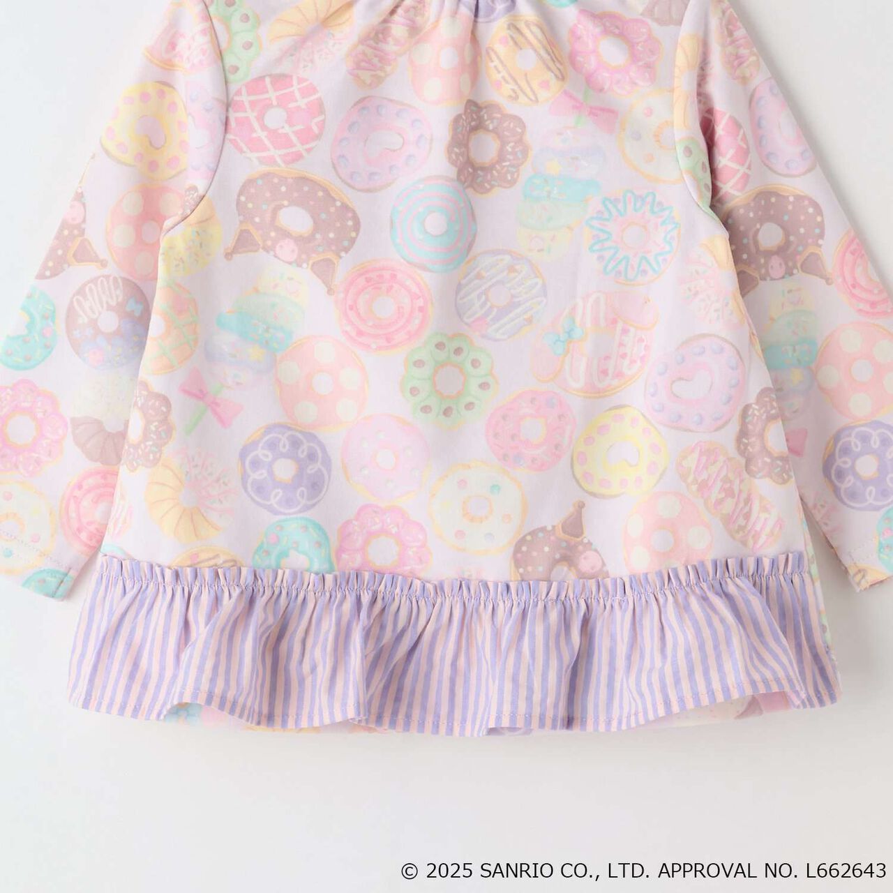 My Melody / Kuromi Donut Sweatshirt,Pink, large image number 9