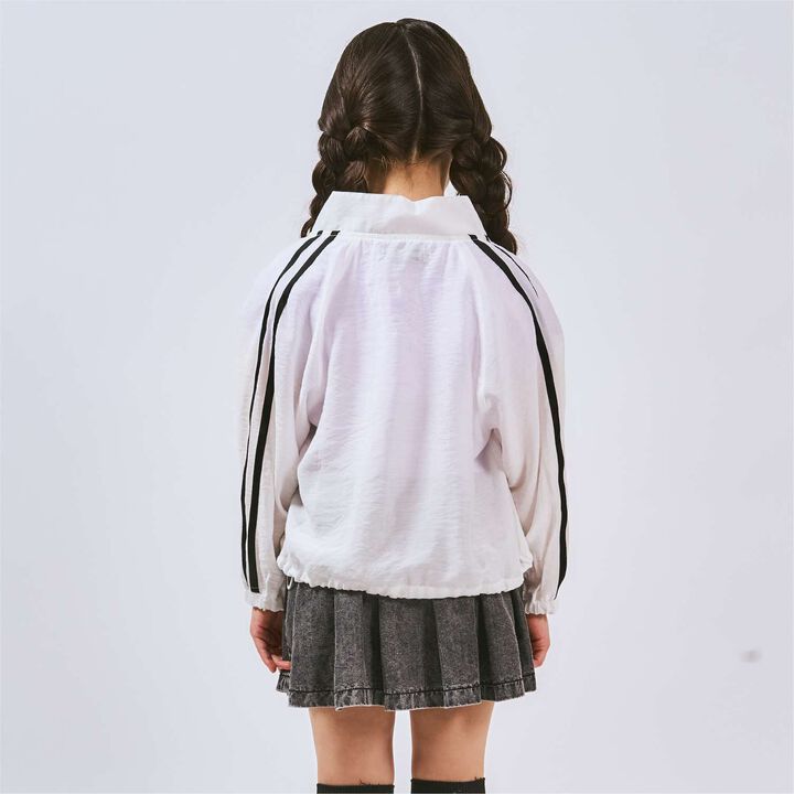 [UV Protection] [Cooling Solution] Sheer Bomber Jacket,Sax blue, medium image number 2