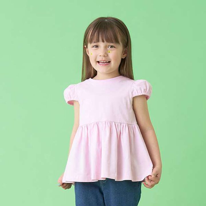 [Cool Touch] Either Way Is Fine Peplum T-Shirt,Silver gray, medium image number 19