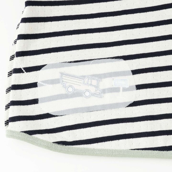 [Restock] Car Embroidery Long-Sleeve T-Shirt,Light khaki, medium image number 7