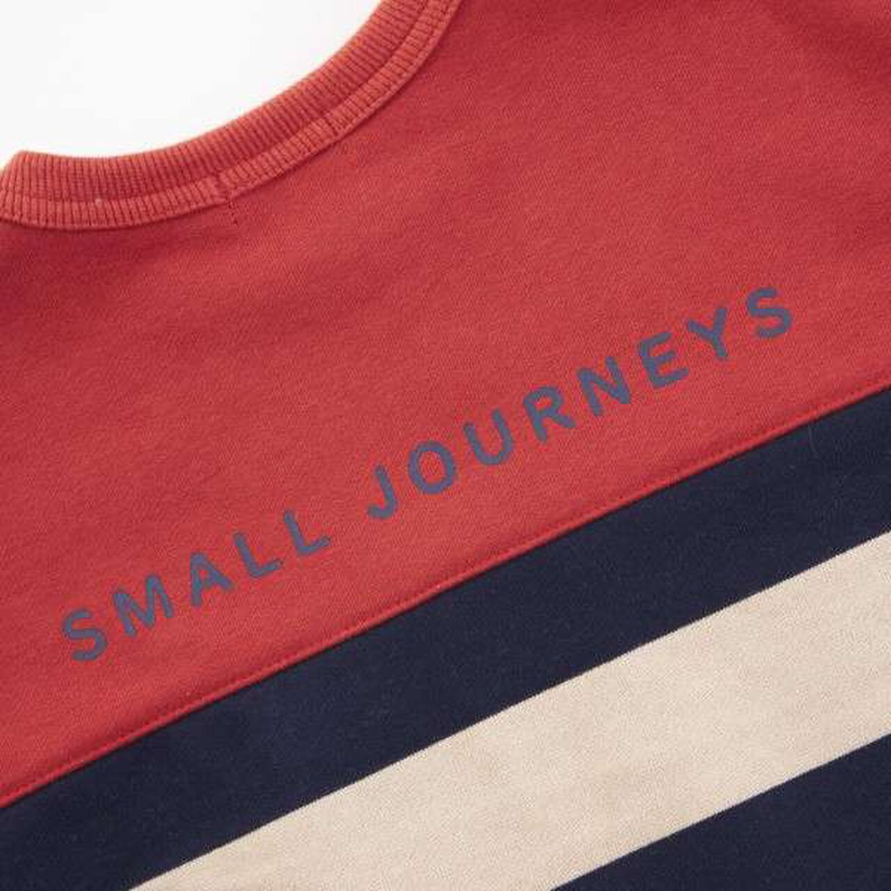 KP Boy Stripe Pattern Color Block Sweatshirt [90-140],Camel, large image number 15