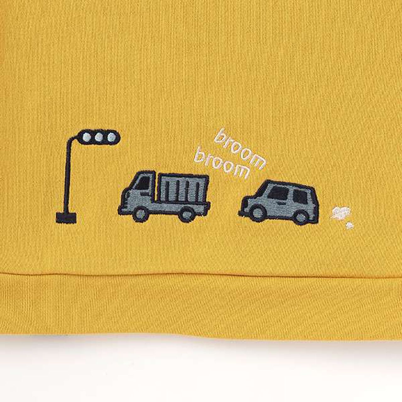 Vehicle Embroidery Sweatshirt,Red, large image number 6