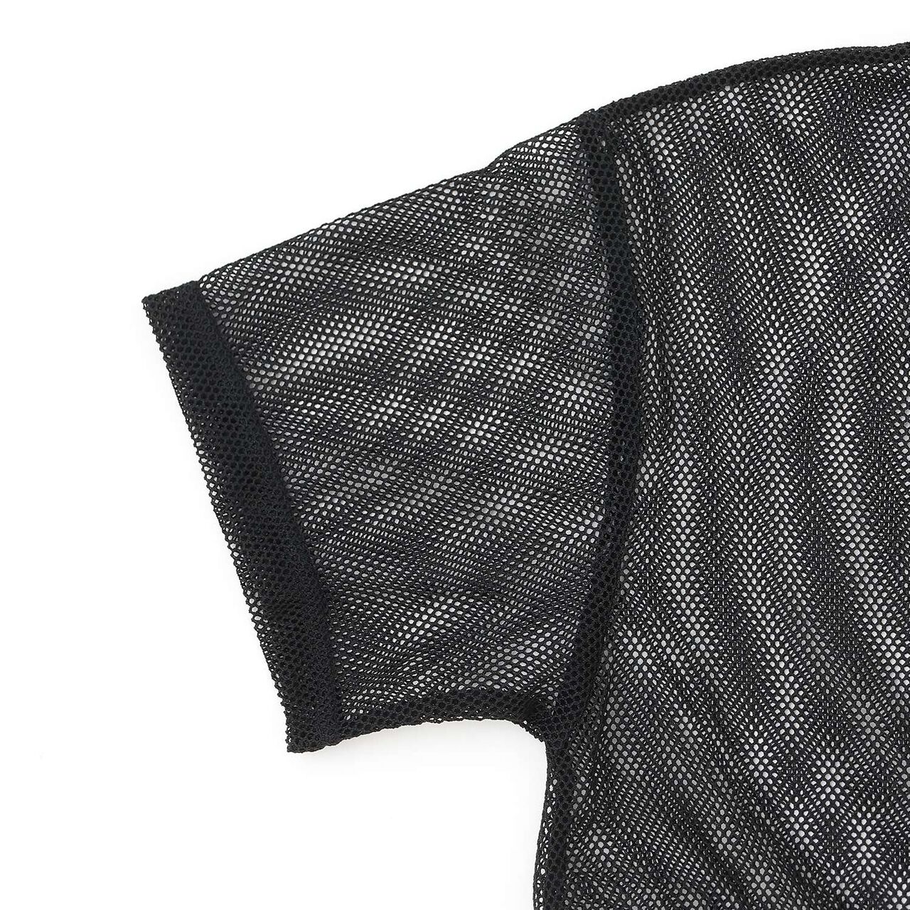 [Restock] Mesh T-Shirt & T-Shirt Set [Not Available in Direct Stores],Black, large image number 7