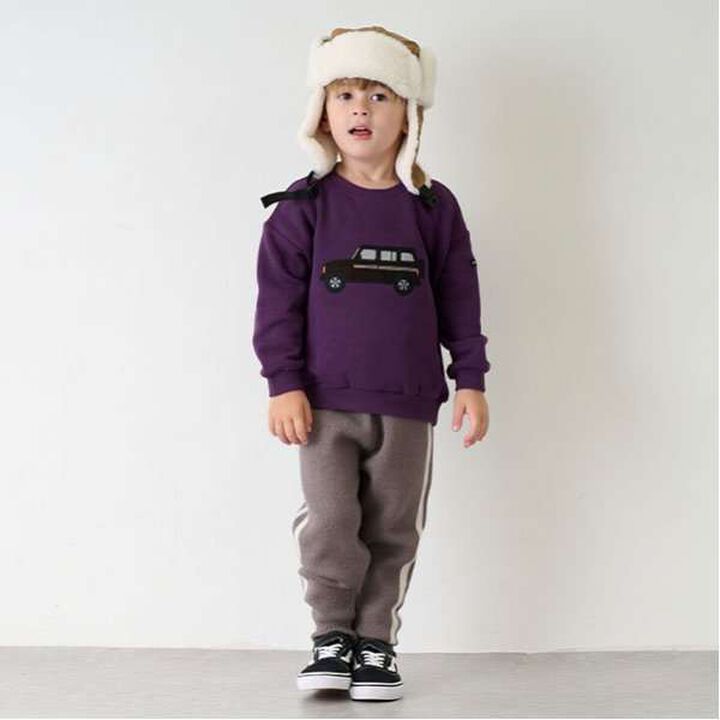 Knit Track Pants,Beige, medium image number 11