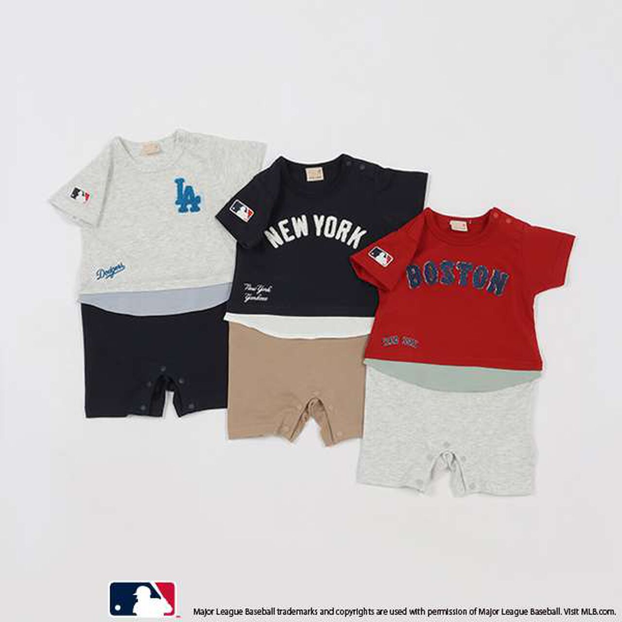 [MLB] Color Block Coverall,Navy, large image number 5
