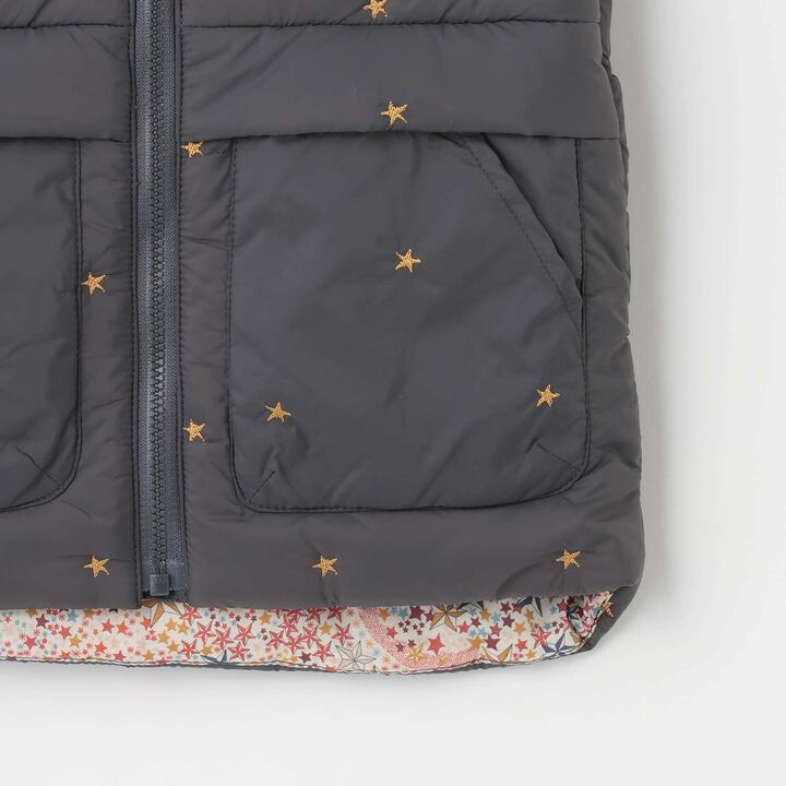 Liberty Adelaja Star Embroidery Vest,Blue, medium image number 3